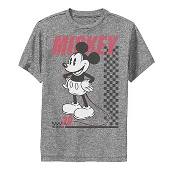 Disney's Mickey Mouse Boys 8-20 Finish Line #28 Performance Graphic Tee