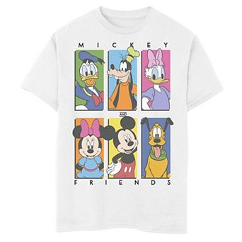 Disney's Mickey & Friends Boys 8-20 Character Panel Graphic Tee