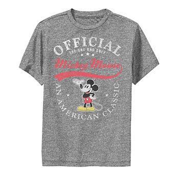 Disney's Mickey Mouse Boys 8-20 American Classic Poster Performance Graphic Tee