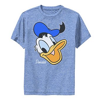 Disney's Donald Duck Boys 6-20 Smiling Face Portrait Performance Graphic Tee