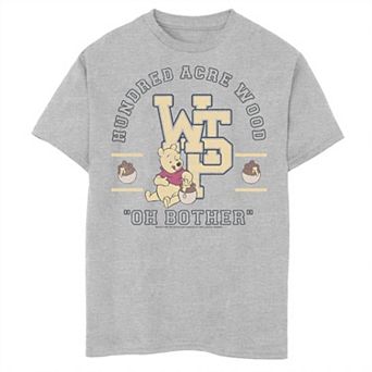Disney's Winnie The Pooh Boys 8-20 Hundred Acre Wood Collegiate Graphic Tee