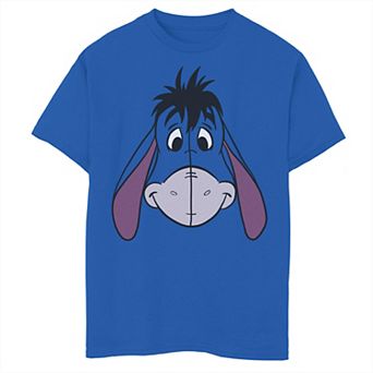 Disney's Winnie The Pooh Boys 8-20 Eeyore Large Face Graphic Tee