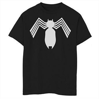Boys 8-20 Marvel Spider-Man Arachnid All White Logo Graphic Tee