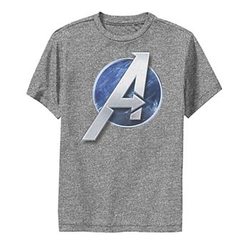 Boys 8-20 Marvel's The Avengers Bold Logo Performance Graphic Tee