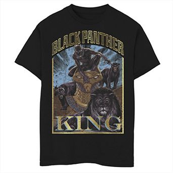 Boys 8-20 Marvel Black Panther King Poster Graphic Tee