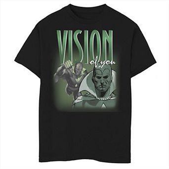 Boys 8-20 Marvel Vision Homage Poster Graphic Tee