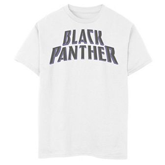 Boys 8-20 Marvel Black Panther Movie Logo Graphic Tee