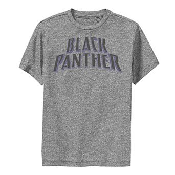 Boys 8-20 Marvel Black Panther Movie Logo Performance Graphic Tee