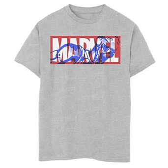 Boys 8-20 Marvel Iron Man Large Classic Movie Logo Graphic Tee