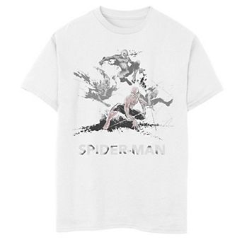 Boys 8-20 Marvel Spider-Man Splat Art Poster Graphic Tee