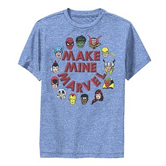Boys 8-20 Marvel Make Mine Marvel Circle Of Heroes Performance Graphic Tee