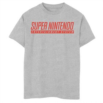 Boys 6-20 Nintendo Super Nintendo Entertainment System Classic Logo Graphic Tee