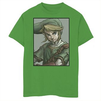 Boys 8-20 Nintendo Link Twilight Face Graphic Tee Graphic Tee