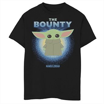 Boys 8-20 Star Wars The Mandalorian The Child aka Baby Yoda The Bounty Cartoon Graphic Tee