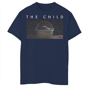 Boys 8-20 Star Wars The Mandalorian The Child aka Baby Yoda Bassinet Screen-cap Graphic Tee