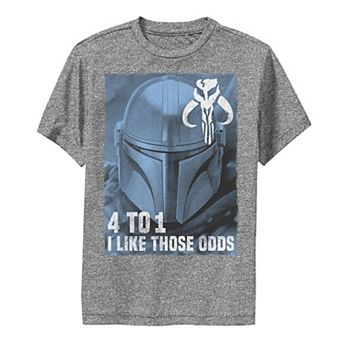 Boys 8-20 Star Wars The Mandalorian I Like Those Odds Performance Graphic Tee