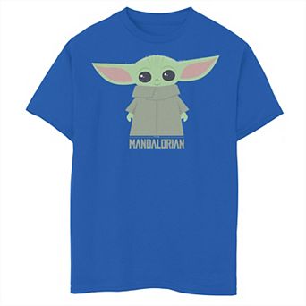 Boys 6-20 Star Wars The Mandalorian The Child aka Baby Yoda Stance Portrait Graphic Tee