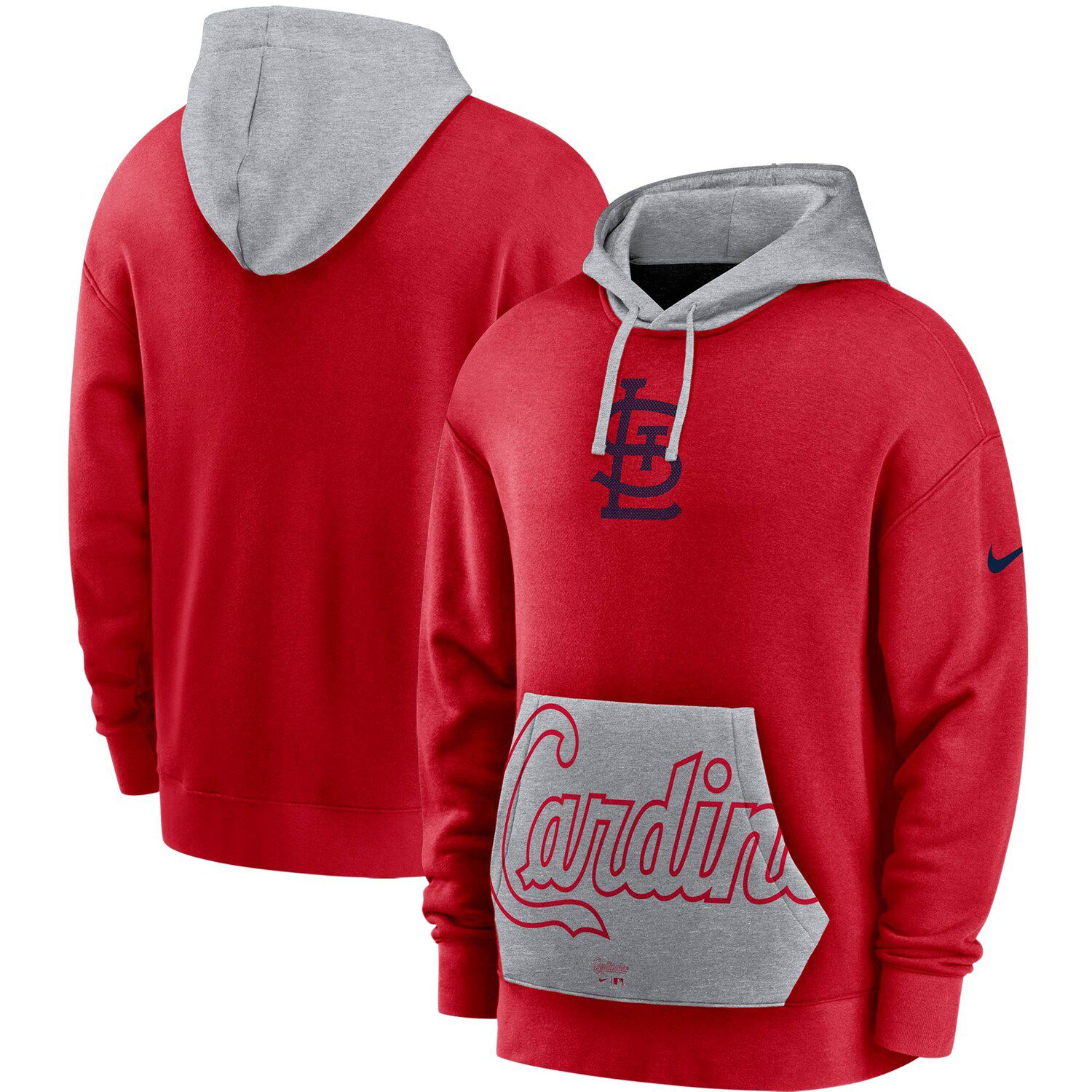 red hoodie mens nike