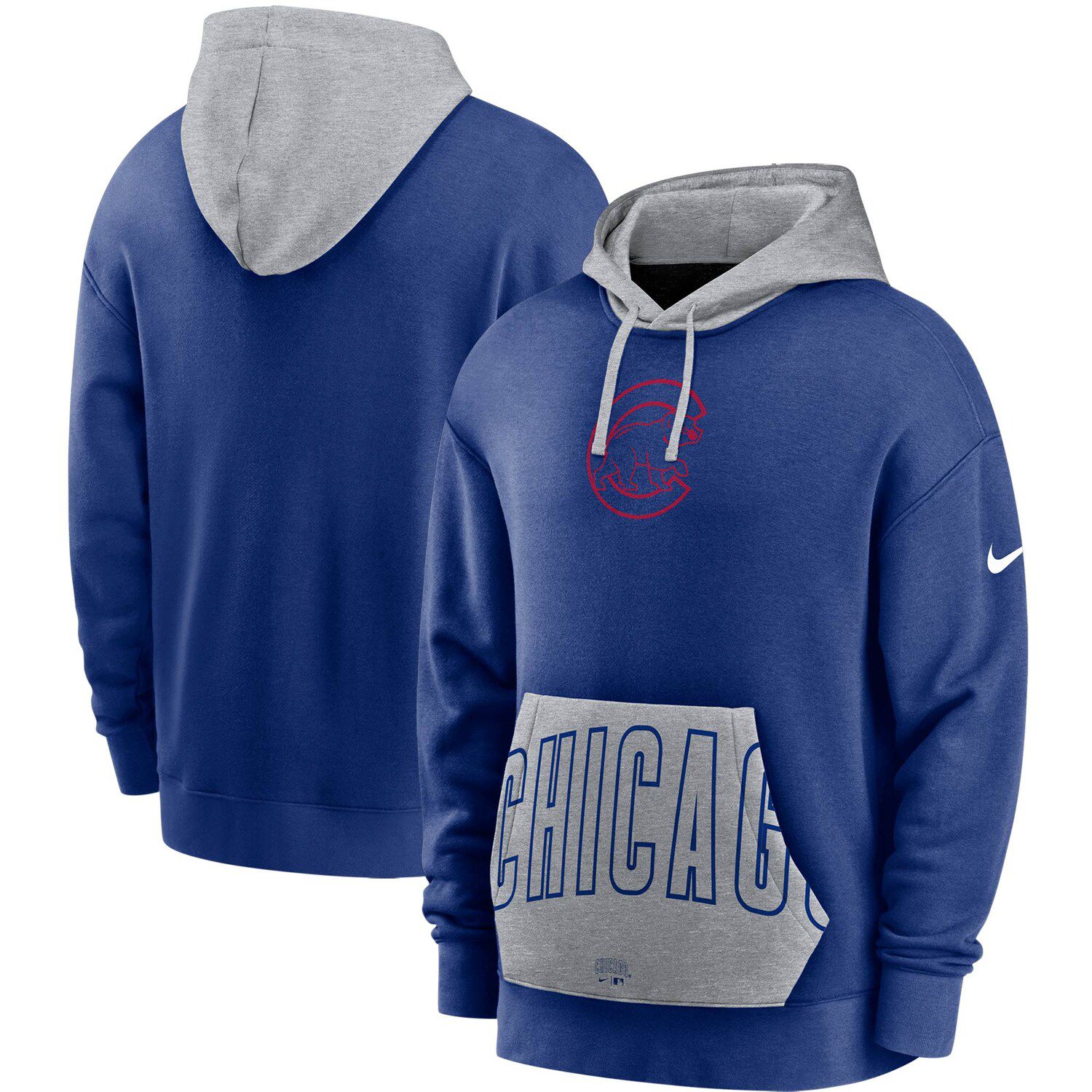 men's nike royal blue hoodie