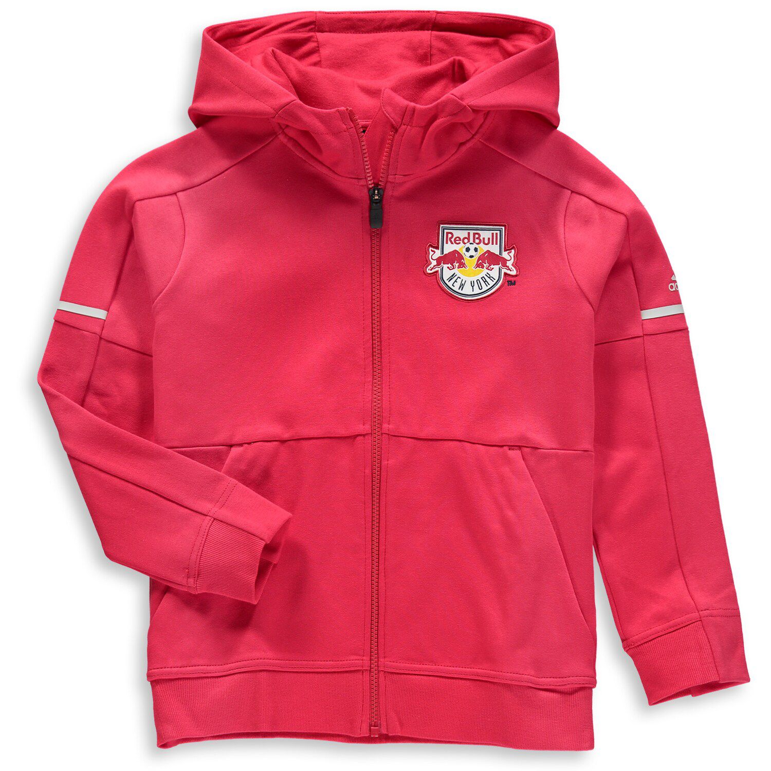 red adidas youth jacket