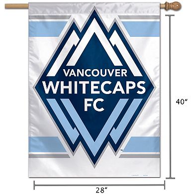 WinCraft Vancouver Whitecaps FC 28" x 40" Single-Sided Vertical Banner