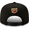 Men's New Era Black Atlanta United FC Jersey Hook 9FIFTY Adjustable Snapback Hat