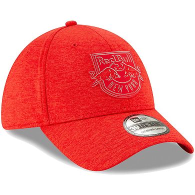 Men's New Era Red New York Red Bulls Logo Shade 39THIRTY Flex Hat