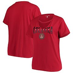 St. Louis City SC New Era Women's Athletic Front Twist T-Shirt - Navy