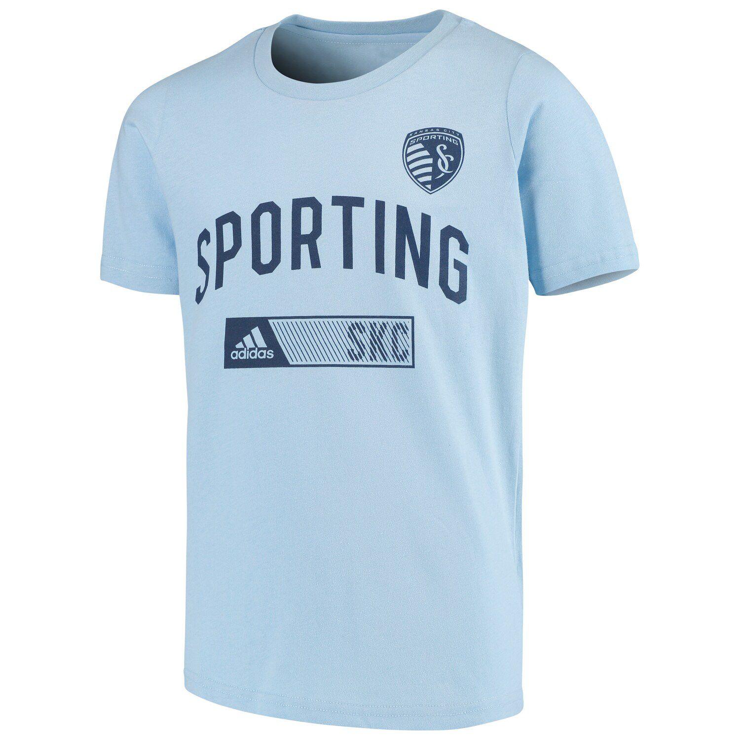 light blue adidas shirt