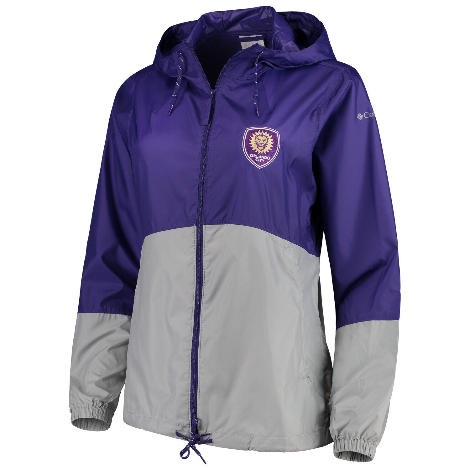 columbia purple windbreaker