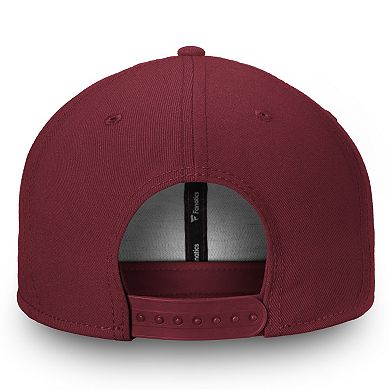 Men's Fanatics Branded Burgundy Colorado Rapids Primary Emblem Snapback Adjustable Hat
