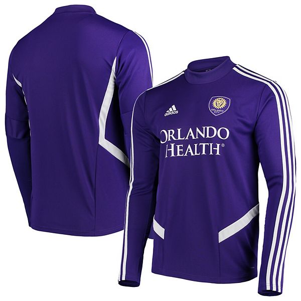 Men's adidas Purple Orlando City SC 2019 Long Sleeve Training Jersey Men's adidas Purple Orlando City SC 2019 Long Sleeve Training Jersey
