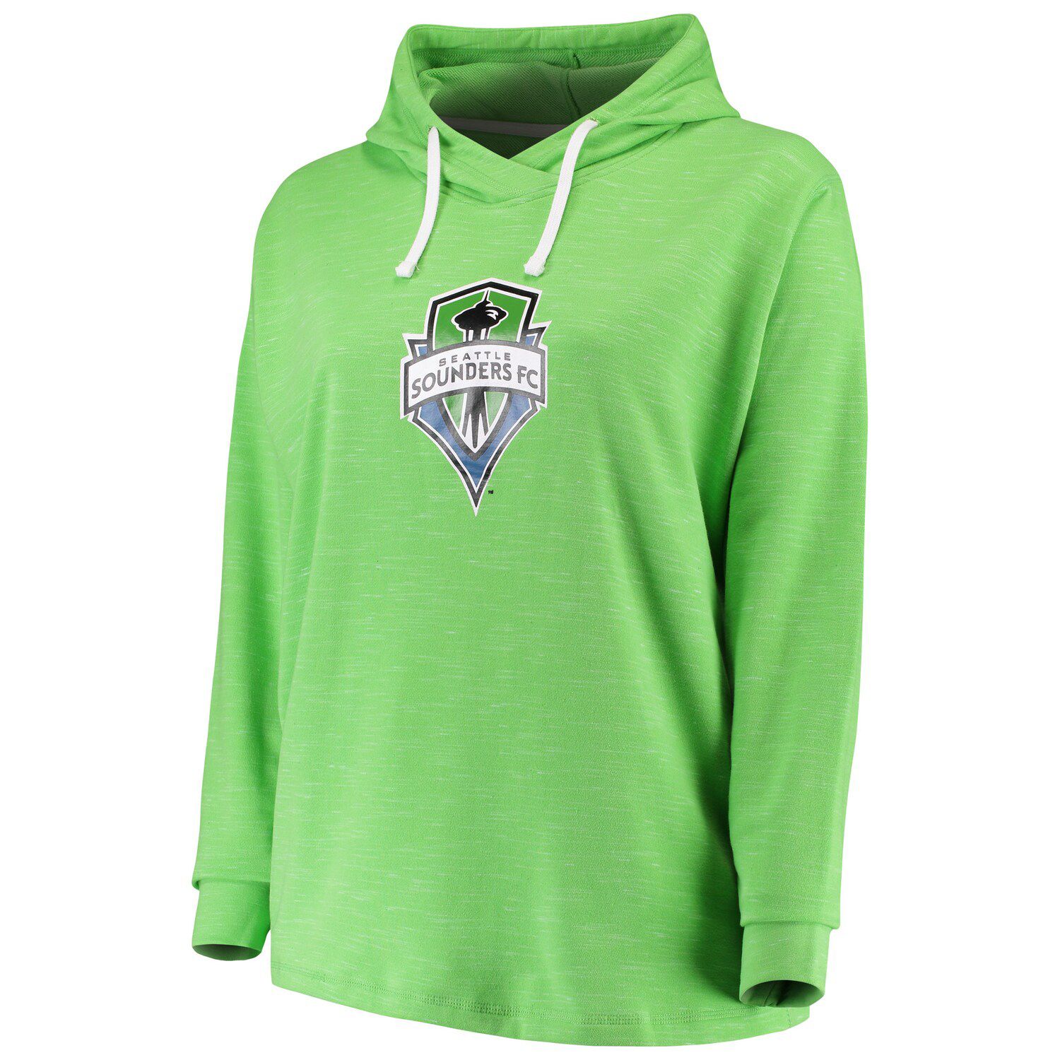 plus size green hoodie