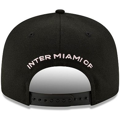 Men's New Era Black Inter Miami CF Starting 9FIFTY Adjustable Snapback Hat