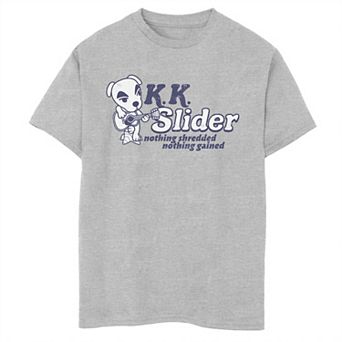 Boys 6-20 Animal Crossing K.K. Slider Nothing Shredded Nothing Gained Graphic Tee