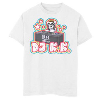 Boys 8-20 Animal Crossing DJ K.K. Portrait Graphic Tee