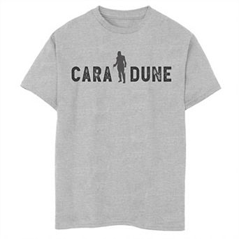 Boys 6-20 Star Wars The Mandalorian Cara Dune Silhouette Graphic Tee