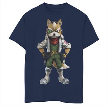 Boys 8-20 Boys Nintendo Fox Smash Graphic Tee