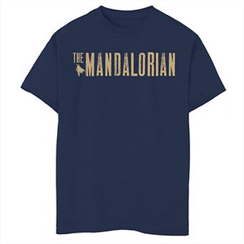 Boys 6-20 Star Wars The Mandalorian Simple Logo Graphic Tee
