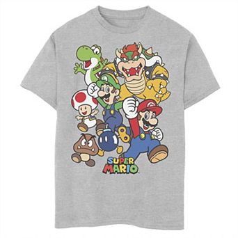 Boys 8-20 Boys Nintendo Simple Box Graphic Tee