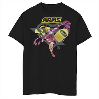 Boys 8-20 Arms Ribbon Girl Logo Graphic Tee