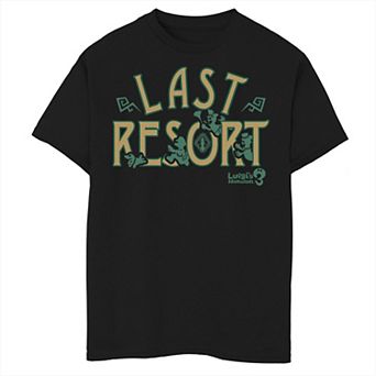 Boys 8-20 Luigi's Mansion 3 Last Resort Logo Graphic Tee