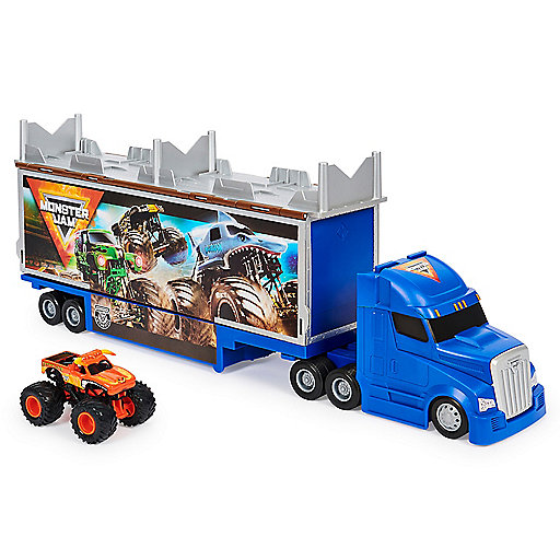 Monster Jam Kohl S - a truck trailer with van and ford transi roblox