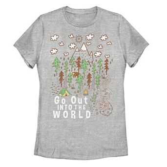 Juniors' Go Out Into The World Tee