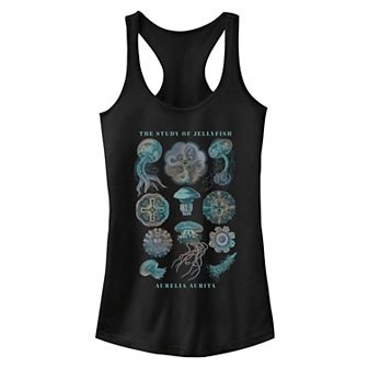 Juniors' The Study Of Jellyfish Tank Top