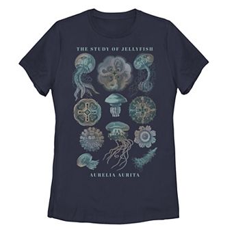 Juniors' The Study Of Jellyfish Tee