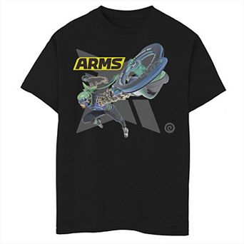 Boys 6-20 Arms Ninjara Logo Graphic Tee