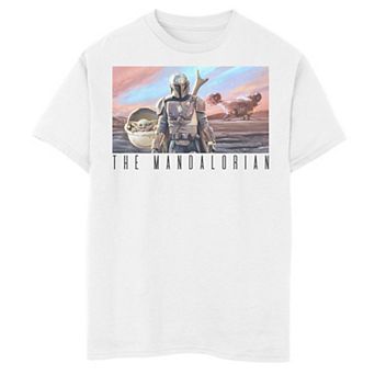 Boys 8-20 Star Wars Family Postcard Graphic Tee
