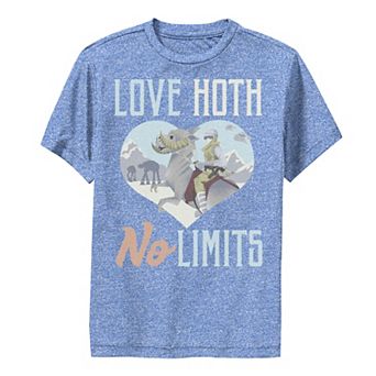 Boys 6-20 Star Wars Love Hoth No Limits Text Performance Graphic Tee