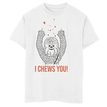 Boys 6-20 Star Wars Chewbacca I Chews You Graphic Tee